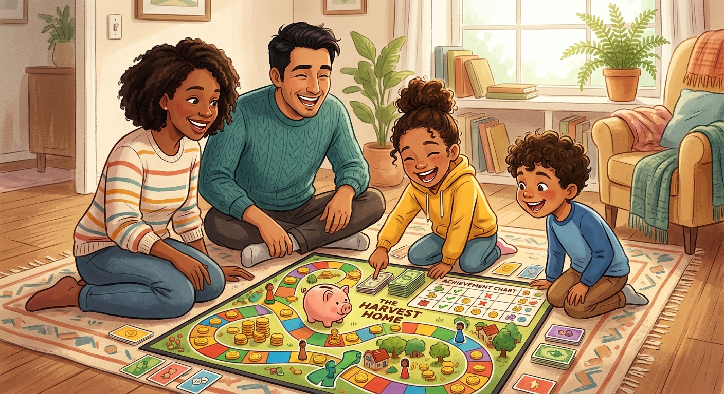 5 juegos geniales para que tus hijos ahorren felices