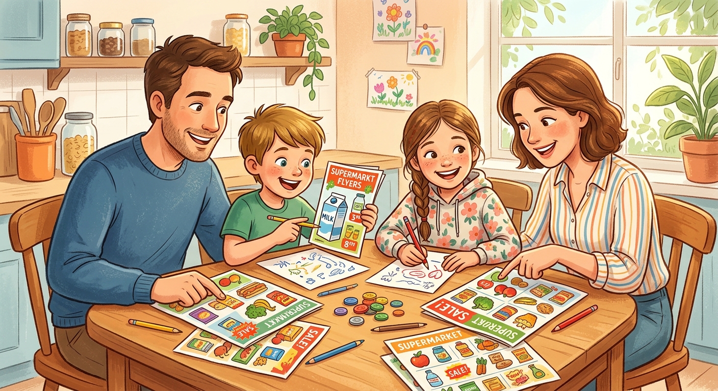 Smart Shoppers in the Making! Play the Savings Supermarket Game